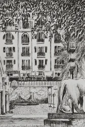 Majestic Cannes Filmfestival Mode TV ingang, 2014